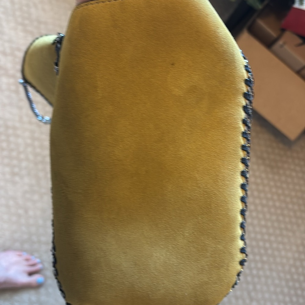 Stella McCartney Falabella Black Suede Shoulder Tote - Picture 14 of 14